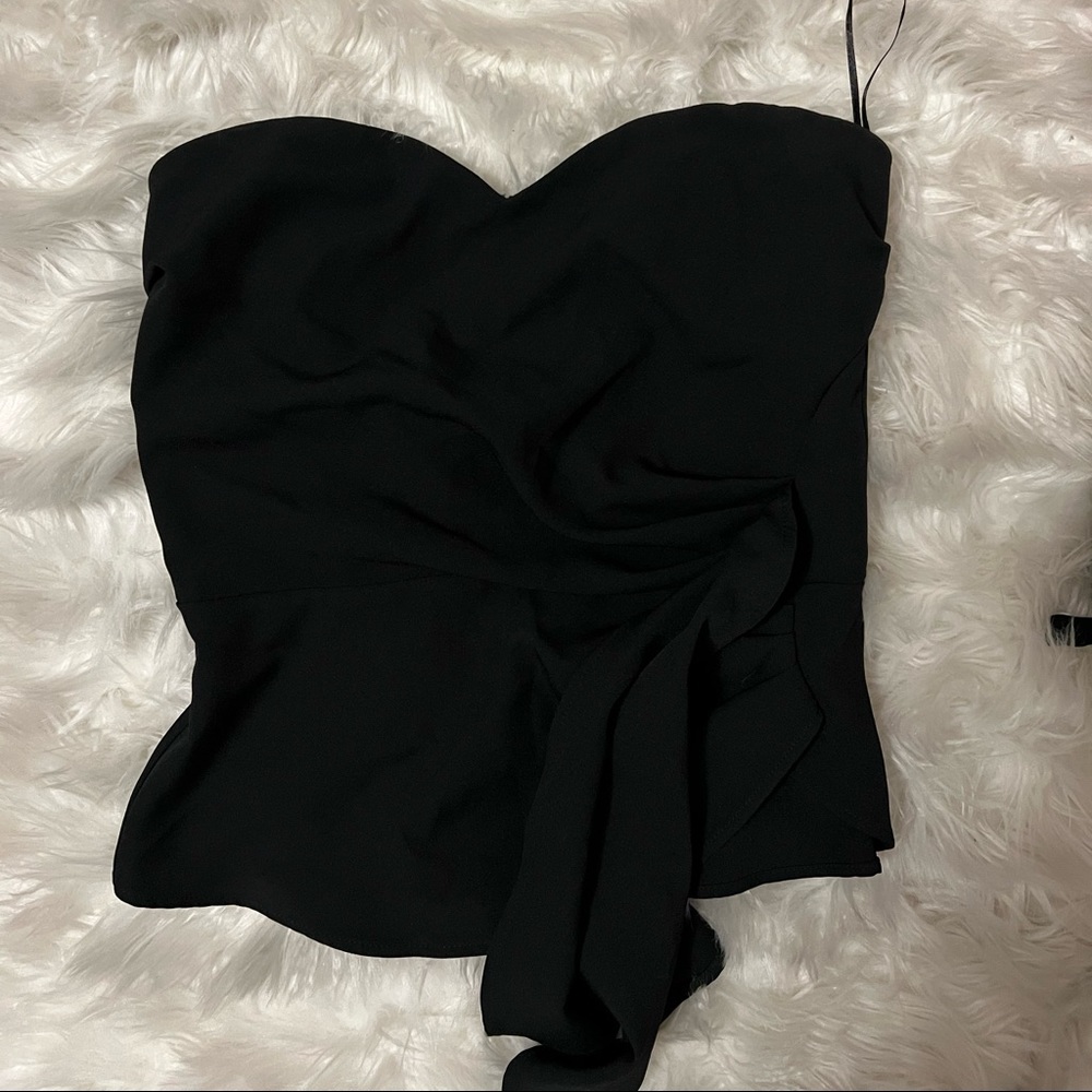 Zara strapless top, size small. Black color